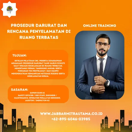 Prosedur Darurat dan Rencana Penyelematan di Ruang Terbatas